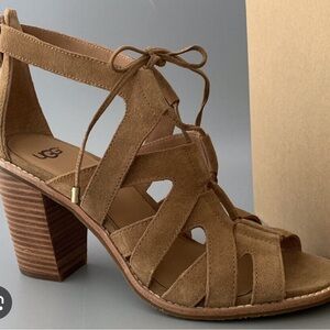 Gently Used Ugg Lace Up Heels